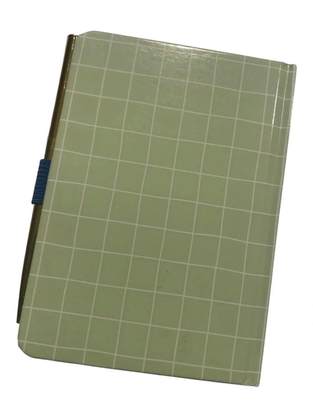 Good Vibes Only Green Notebook with Pen Loop